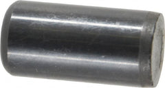 Holo-Krome - 5/8" Diam x 1-1/4" Pin Length Grade 8 Alloy Steel Standard Dowel Pin - Black Luster Finish, C 47-58 & C 60 (Surface) Hardness, 1 Beveled & 1 Rounded End - Makers Industrial Supply