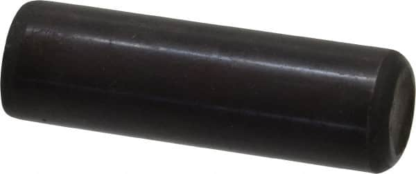 Holo-Krome - 5/8" Diam x 2" Pin Length Grade 8 Alloy Steel Standard Dowel Pin - Black Luster Finish, C 47-58 & C 60 (Surface) Hardness, 1 Beveled & 1 Rounded End - Makers Industrial Supply