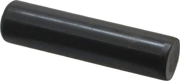 Holo-Krome - 5/8" Diam x 2-1/2" Pin Length Grade 8 Alloy Steel Standard Dowel Pin - Black Luster Finish, C 47-58 & C 60 (Surface) Hardness, 1 Beveled & 1 Rounded End - Makers Industrial Supply