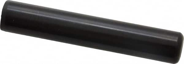 Holo-Krome - 5/8" Diam x 3-1/2" Pin Length Grade 8 Alloy Steel Standard Dowel Pin - Black Luster Finish, C 47-58 & C 60 (Surface) Hardness, 1 Beveled & 1 Rounded End - Makers Industrial Supply