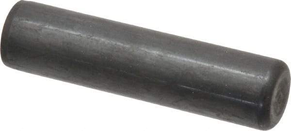 Holo-Krome - 3/4" Diam x 3" Pin Length Grade 8 Alloy Steel Standard Dowel Pin - Black Luster Finish, C 47-58 & C 60 (Surface) Hardness, 1 Beveled & 1 Rounded End - Makers Industrial Supply