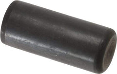 Holo-Krome - 7/8" Diam x 2" Pin Length Grade 8 Alloy Steel Standard Dowel Pin - Black Luster Finish, C 47-58 & C 60 (Surface) Hardness, 1 Beveled & 1 Rounded End - Makers Industrial Supply