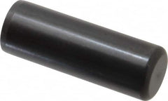 Holo-Krome - 7/8" Diam x 2-1/2" Pin Length Grade 8 Alloy Steel Standard Dowel Pin - Black Luster Finish, C 47-58 & C 60 (Surface) Hardness, 1 Beveled & 1 Rounded End - Makers Industrial Supply