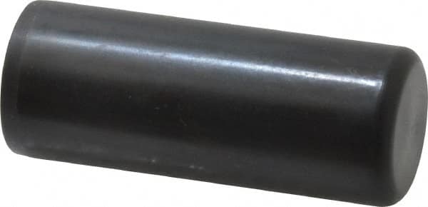 Holo-Krome - 1" Diam x 2-1/2" Pin Length Grade 8 Alloy Steel Standard Dowel Pin - Black Luster Finish, C 47-58 & C 60 (Surface) Hardness, 1 Beveled & 1 Rounded End - Makers Industrial Supply