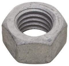 Armor Coat - 3/4-16 UNF Steel Right Hand Hex Nut - 1-1/8" Across Flats, 41/64" High, Armor Coat Finish - Makers Industrial Supply