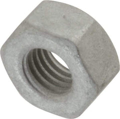 Armor Coat - 1/4-28 UNF Steel Right Hand Hex Nut - 7/16" Across Flats, 7/32" High, Armor Coat Finish - Makers Industrial Supply