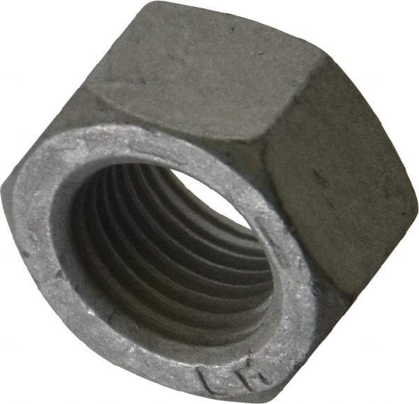 Armor Coat - 1/2-20 UNF Steel Right Hand Hex Nut - 3/4" Across Flats, 7/16" High, Armor Coat Finish - Makers Industrial Supply