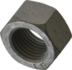 Armor Coat - 1/2-20 UNF Steel Right Hand Hex Nut - 3/4" Across Flats, 7/16" High, Armor Coat Finish - Makers Industrial Supply