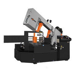 Cosen - Horizontal Bandsaws; Machine Style: Semi-Automatic ; Drive Type: Variable Frequency ; Angle of Rotation: 45; 90 ; Maximum Capacity (Rectangular) (Inch): 16 x 25 ; Maximum Capacity (Rounds) (Inch): 16.5 ; Phase: 3 - Exact Industrial Supply