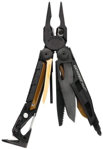 Leatherman - 18 Piece, Multi-Tool Set - 7-1/2" OAL, 5" Closed Length - Makers Industrial Supply