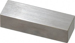 Mitutoyo - 0.45" Rectangular Steel Gage Block - Accuracy Grade AS-1, Includes Certificate of Inspection - Makers Industrial Supply