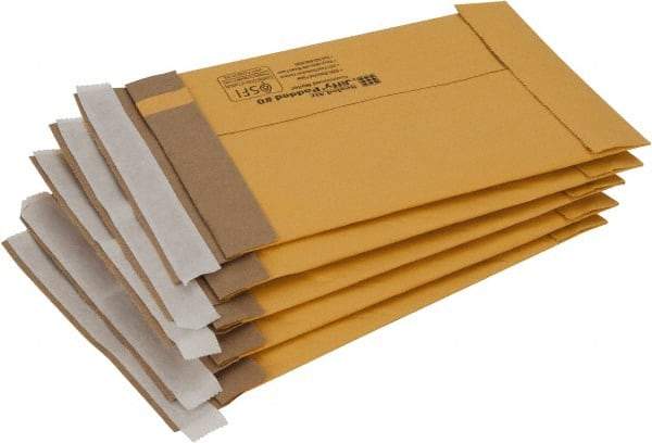 Made in USA - 10" Long x 6" Wide Peel-Off Self-Seal Jiffy Padded Mailer - Makers Industrial Supply