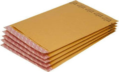 Made in USA - 14-1/2" Long x 9-1/2" Wide Peel-Off Self-Seal Jiffylite Bubble Cushioned Mailer - Makers Industrial Supply