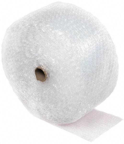 Made in USA - 250' Long x 24" Wide x 1/2" Thick, Large Sized Bubble Roll - Clear, Perforated Every 12" - Makers Industrial Supply