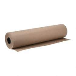 Made in USA - 900' Long x 36" Wide Roll of Recycled Kraft Paper - 8-1/2" OD, 40 Lb Paper Weight, 40 Lb per Roll - Makers Industrial Supply