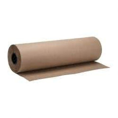 Made in USA - 720' Long x 30" Wide Roll of Recycled Kraft Paper - 8-1/2" OD, 50 Lb Paper Weight, 33 Lb per Roll - Makers Industrial Supply