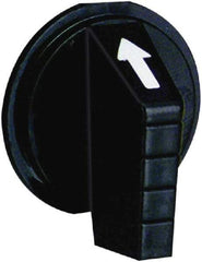 Square D - 30mm, Black, Selector Switch Operating Knob - For Use with Selector Switch - Makers Industrial Supply