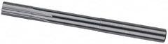 Kennametal - 5mm Carbide-Tipped 4 Flute Chucking Reamer - Straight Flute, 6mm Straight Shank, 12mm Flute Length, 74mm OAL - Makers Industrial Supply