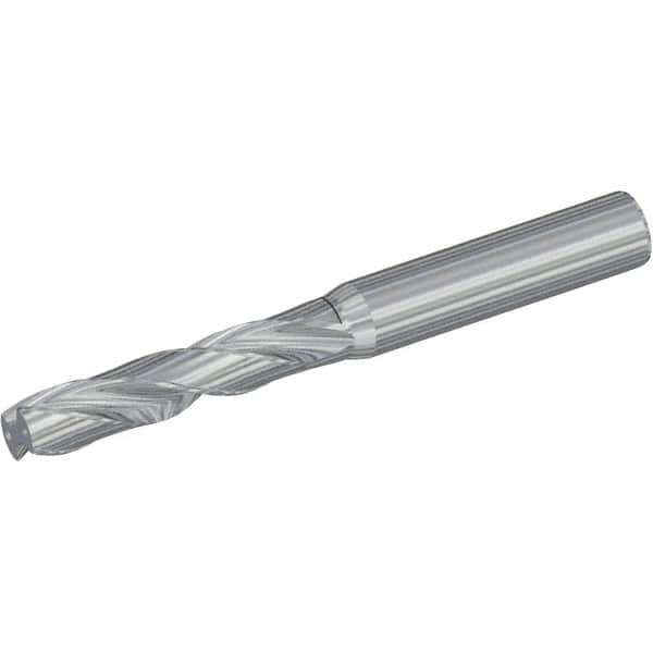 Kennametal - 4.4mm 180° Spiral Flute Solid Carbide Screw Machine Drill Bit - Makers Industrial Supply