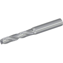 Kennametal - 9mm 180° Spiral Flute Solid Carbide Screw Machine Drill Bit - Makers Industrial Supply