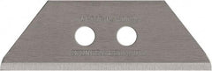 Martor USA - Carbon Steel Utility Knife Blade - 2-3/16" Blade Length, 0.025" Blade Thickness - Makers Industrial Supply