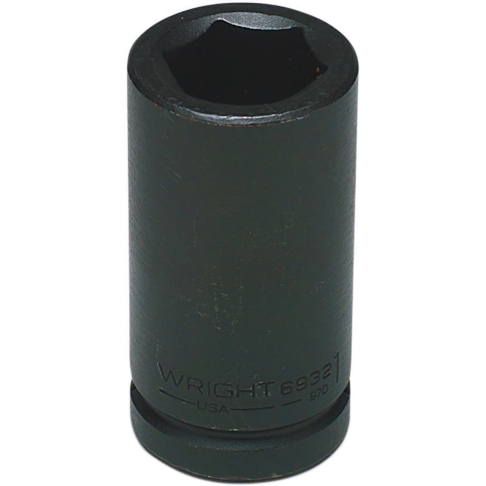 Wright Tool & Forge - Impact Sockets; Drive Size: 3/4 ; Size (Inch): 2-1/16 ; Type: Deep ; Style: Impact Socket ; Style: Impact Socket ; Style: Impact Socket - Exact Industrial Supply