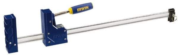 Irwin - 24" Capacity, 3-3/4" Throat Depth Bar Clamp - 1,150 Lb Clamping Pressure, 31" Max Spread - Makers Industrial Supply