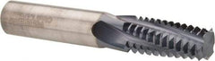 Accupro - 1-8 UNC, 0.62" Cutting Diam, 4 Flute, Solid Carbide Helical Flute Thread Mill - Internal Thread, 1-3/8" LOC, 4" OAL, 5/8" Shank Diam - Makers Industrial Supply