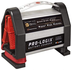 Solar - 12 Volt Pro-Logix Battery Charger - 8 Amps - Makers Industrial Supply