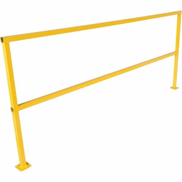 Vestil - 96" Long x 42" High, Steel Square Handrails - Makers Industrial Supply