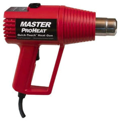 Master Appliance - 1,000°F Heat Setting, 16 CFM Air Flow, Heat Gun - 120 Volts, 11 Amps, 1,300 Watts, 6' Cord Length - Makers Industrial Supply