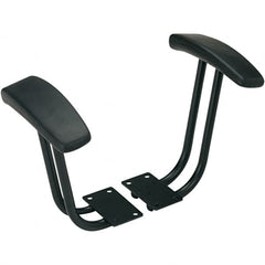 ALERA - Black Fixed Arm Kit - For Alera Interval, Essentia Series Chairs & Stools - Makers Industrial Supply