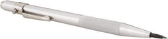 Made in USA - 6-1/4" OAL Retractable Pocket Scriber - Carbide Point - Makers Industrial Supply