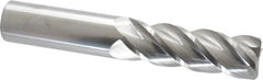 Accupro - 1" Diam 4 Flute Solid Carbide 0.06" Corner Radius End Mill - Makers Industrial Supply