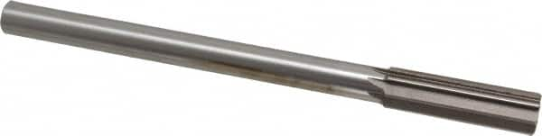 Interstate - 0.762" High Speed Steel Chucking Reamer - Straight Flute, 5/8" Straight Shank, 2-1/2" Flute Length, 9-1/2" OAL - Makers Industrial Supply