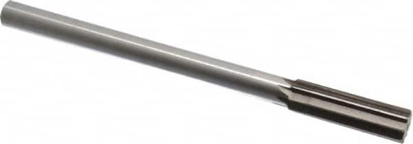 Interstate - 0.769" High Speed Steel Chucking Reamer - Straight Flute, 5/8" Straight Shank, 2-1/2" Flute Length, 9-1/2" OAL - Makers Industrial Supply