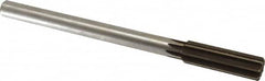 Chucking Reamer: 0.796″ Dia, 9-1/2″ OAL, 2-1/2″ Flute Length, Straight Shank, High Speed Steel RH