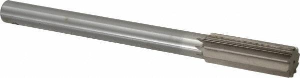 Interstate - 15/16" High Speed Steel Chucking Reamer - Straight Flute, 3/4" Straight Shank, 2-5/8" Flute Length, 10" OAL - Makers Industrial Supply