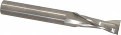 Onsrud - 1/2" Cutting Diam x 1-1/4" Length of Cut, 2 Flute, Upcut Spiral Router Bit - Uncoated, Right Hand Cut, Solid Carbide, 4" OAL x 1/2" Shank Diam, Double Edge, 22° Helix Angle - Makers Industrial Supply