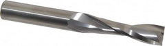 Onsrud - 1/2" Cutting Diam x 1-3/4" Length of Cut, 2 Flute, Upcut Spiral Router Bit - Uncoated, Right Hand Cut, Solid Carbide, 4" OAL x 1/2" Shank Diam, Double Edge, 22° Helix Angle - Makers Industrial Supply