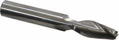 Onsrud - 3/4" Cutting Diam x 2-1/2" Length of Cut, 2 Flute, Upcut Spiral Router Bit - Uncoated, Right Hand Cut, Solid Carbide, 5" OAL x 3/4" Shank Diam, Double Edge, 22° Helix Angle - Makers Industrial Supply