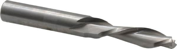 Onsrud - 9/32" Cutting Diam x 1" Length of Cut, 2 Flute, Downcut Spiral Router Bit - Uncoated, Right Hand Cut, Solid Carbide, 2-1/2" OAL x 5/16" Shank Diam, Double Edge, 30° Helix Angle - Makers Industrial Supply