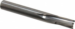 Onsrud - 3/8" Cutting Diam x 5/8" Length of Cut, 3 Flute, Downcut Spiral Router Bit - Uncoated, Right Hand Cut, Solid Carbide, 3" OAL x 3/8" Shank Diam, Three Edge, 10° Helix Angle - Makers Industrial Supply