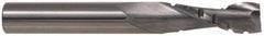 Onsrud - 3/8" Cutting Diam x 1-1/8" Length of Cut, 2 Flute, Upcut Spiral Router Bit - Uncoated, Right Hand Cut, Solid Carbide, 3" OAL x 3/8" Shank Diam, Chipbreaker, 30° Helix Angle - Makers Industrial Supply