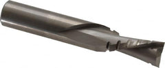 Onsrud - 1/2" Cutting Diam x 1-1/8" Length of Cut, 2 Flute, Downcut Spiral Router Bit - Uncoated, Right Hand Cut, Solid Carbide, 3" OAL x 1/2" Shank Diam, Chipbreaker, 30° Helix Angle - Makers Industrial Supply