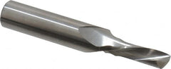 Onsrud - 5/16" Cutting Diam x 3/4" Length of Cut, 1 Flute, Downcut Spiral Router Bit - Uncoated, Right Hand Cut, Solid Carbide, 3" OAL x 1/2" Shank Diam, Single Edge, 22° Helix Angle - Makers Industrial Supply