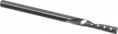 Onsrud - 1/8" Cutting Diam x 1/2" Length of Cut, 1 Flute, Downcut Spiral Router Bit - Uncoated, Right Hand Cut, Solid Carbide, 2" OAL x 1/8" Shank Diam, Single Edge, 21° Helix Angle - Makers Industrial Supply