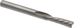 Onsrud - 3/16" Cutting Diam x 5/8" Length of Cut, 1 Flute, Downcut Spiral Router Bit - Uncoated, Right Hand Cut, Solid Carbide, 2" OAL x 3/16" Shank Diam, Single Edge, 21° Helix Angle - Makers Industrial Supply