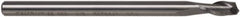 Onsrud - 3/4" Cutting Diam x 1-1/8" Length of Cut, 2 Flute, Upcut Spiral Router Bit - Uncoated, Right Hand Cut, Solid Carbide, 4" OAL x 3/4" Shank Diam, Bottom-Surfacing, 30° Helix Angle - Makers Industrial Supply