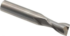 Onsrud - 1/2" Cutting Diam x 7/8" Length of Cut, 2 Flute, Upcut Spiral Router Bit - Uncoated, Right Hand Cut, Solid Carbide, 3" OAL x 1/2" Shank Diam, Bottom-Surfacing, 30° Helix Angle - Makers Industrial Supply